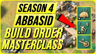 THE BEST Season 4 Abbasid Build Order [upl. by Aileno]