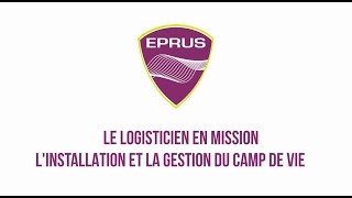 EPRUS  la logistique en mission [upl. by Bria]