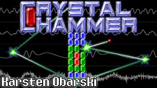 Karsten Obarski  quotCrystal Hammerquot Amiga MOD Oscilloscope View [upl. by Airreis45]