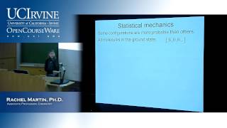 Molecular Structure amp Statistical Mechanics 131B Lecture 22 The Boltzmann Distribution [upl. by Oribella]