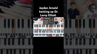 Jayden Arnold plays preaching chords in D natural musician nord preaching [upl. by Parker]