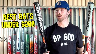 Best CHEAP Baseball Bats of 2023  BBCORUSSSA under 200 [upl. by Neerod178]