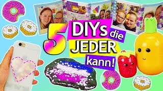 5 DIYS die JEDER machen kann  Einfache IDEEN zum nachmachen amp verschenken DIY Inspiration deutsch [upl. by Fachini]