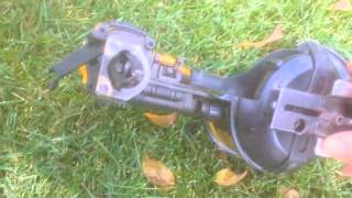 How to load the DeWalt D51321coil roofing nail gun [upl. by Hanafee675]