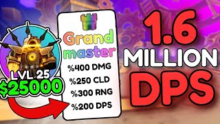 NEW Grandmaster Trait Does INSANE 16 MILLION DPS Skibidi Tower Defense [upl. by Chapland435]