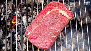 French Charolais Ribeye Steak  Oak Wood fired  Cottage Food [upl. by Madalena282]