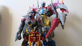 Power Rangers 2017 Movie Megazord Combination Review amp Comparison [upl. by Vivie293]