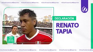 RENATO TAPIA “Es un MOMENTO DIFÍCIL pero no damos la espalda A NADIE”  CLASIFICATORIAS 2026 🇧🇴⚽🇵🇪 [upl. by Gherardi455]