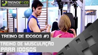 Treino para Idosos 3  Treino de Musculação para Idosos [upl. by Feldt684]