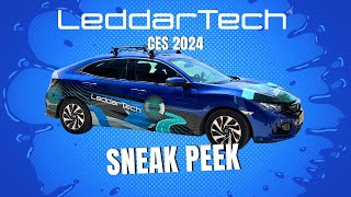 LeddarTech Sneak Peak at CES 2024 [upl. by Kcirdes57]