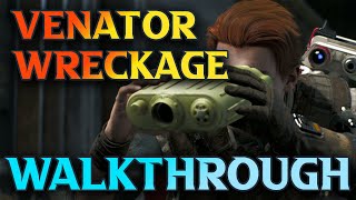 Star Wars Jedi Fallen Order Zeffo Venator Wreckage Walkthrough [upl. by Jazmin]