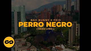 Bad Bunny ft Feid  Perro Negro LetraLyrics  nadie sabe lo que va a pasar mañana [upl. by Ytima]