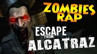 ZOMBIES RAP ♪ Escape from Alcatraz  Iniquity amp TheKingNappy [upl. by Kcinnay]