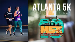 Atlanta Airport 5K on the Runway [upl. by Eibur]