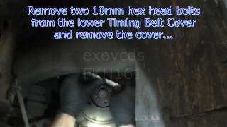 VW A3 19L TDI AHU Timing Belt Removal [upl. by Oiciruam697]