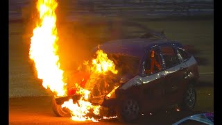 BEST CRASHES Ipswich  Volume 2 Spedeworth Banger Racing [upl. by Sunshine826]