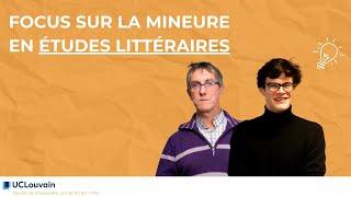 Mineure en études littéraires [upl. by Canning]