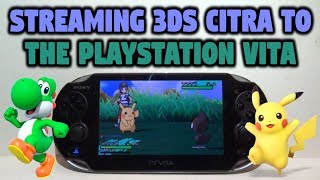 Streaming Citra 3DS Emulator On The PS Vita [upl. by Amerigo]