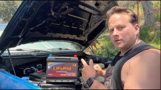 SDULIBITIY Lithiumion Car Battery Review Super Lightweight [upl. by Sillig]