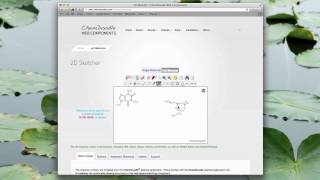 ChemDoodle Web Sketcher  Advanced Functions [upl. by Eladnar]