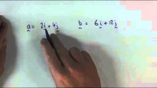 Vectors How to determine parallel vectors [upl. by Rheims]