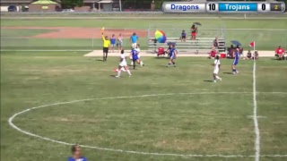 Blue Dragon Womens Soccer vs North Iowa Area [upl. by Niak]