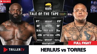 BKFC Heavyweights Herlius vs Torres [upl. by Ruthi629]