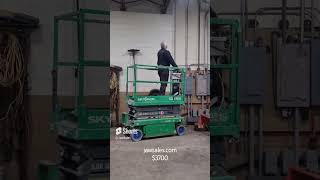 Skyjack Electric Scissor Lift For Sale 3700 at Jaw Sales  603 598 1300 forklift shorts skyjack [upl. by Welch]