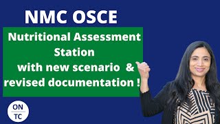 NMC OSCE Nutritional Assessment Station with New Scenario amp Revised Documentation [upl. by Merat292]