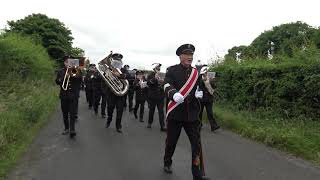 Wellington Memorial Silver Band  Saintfield Mini 12th 2021 [upl. by Gussie176]