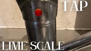 HOW TO REMOVE LIMESCALE ON TAPS [upl. by Alleul243]