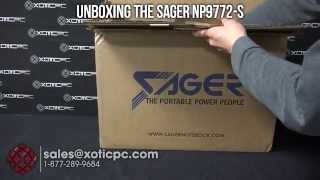 Sager NP9772S – Unboxing by XOTIC PC [upl. by Binetta972]