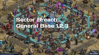 War Commander Sector Breach General Bases [upl. by Khalsa506]