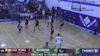 WATCH HERE East Peoria Raiders vs Peoria Richwoods Knights HS Basketball [upl. by Barger]