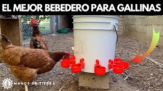 Cómo Construir un BEBEDERO AUTOMATICO para GALLINAS y AVES Paso a Paso 🐓 [upl. by Faux]