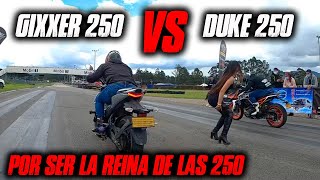 La Duke 250 defenderá su TITULO VS Gixxer 250 Cual Ganara [upl. by Aggarwal118]