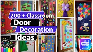 Preschool classroom door decoration ideas 2023  School door decoration ideas  Back to school door [upl. by Currie]