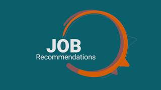 Job Recommendations Jobejee [upl. by Enelyahs]