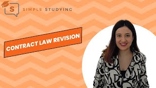 Contract Law revision [upl. by Odnamla]