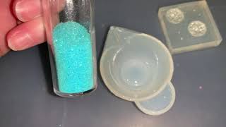 UV resin tutorial how to use resin DIY UV resin without a curing lamp [upl. by Kelton381]