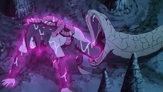 Sasuke Revives Orochimaru via The Evil Releasing Method Naruto Shippuden HD [upl. by Ludewig]