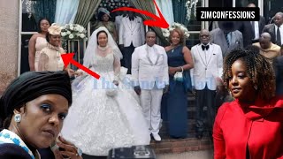 Grace Mugabe And Bona Mugabe Spotted At VP Chiwenga’s Wedding [upl. by Gerry]