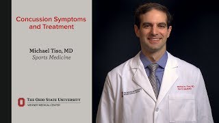 Concussion symptoms and treatment  Ohio State Medical Center [upl. by Desdamona254]