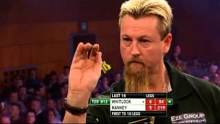 PDC Grand Slam of Darts 2013  Second Round  Hankey VS Whitlock [upl. by Ahsimrac]