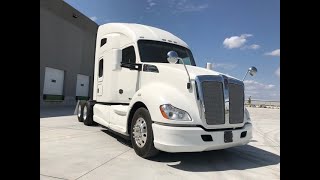 White 2015 Kenworth T680 Cummins ISX Factory Warranty Espar Heater [upl. by Auberbach211]