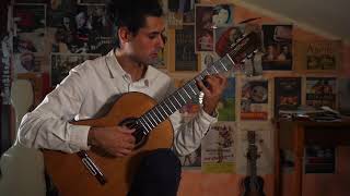 Julio Sagreras Book 6 Lesson 1 Adriano Gratani Classical Guitar [upl. by Dylana336]