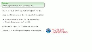 Affine Ciphers Part Two [upl. by Merideth]