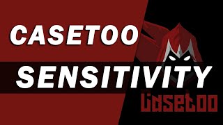 CASETOO  CASETOO SENSITIVITY SETTINGS [upl. by Ielerol]