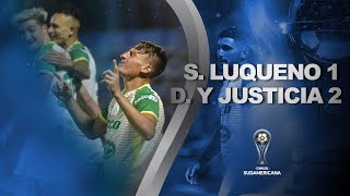 Melhores Momentos  Sportivo Luqueño 1 x 2 Def y Justicia  Segunda Fase  SulAmericana 2020 [upl. by Bowra]