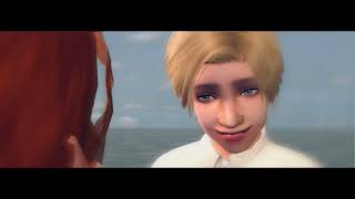 Sims 2 Cinematics Part 2 First Kiss Engagement Marriage WooHoo [upl. by O'Gowan]